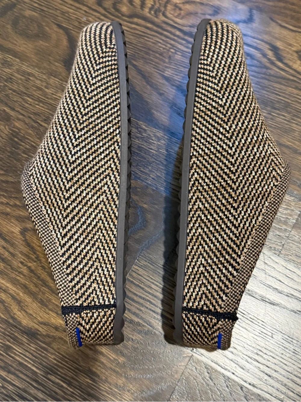 Rothy's Brown Herringbone Mules - Picture 3 of 4